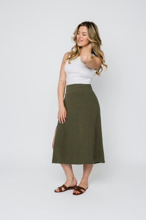 Georgia-A Line Skirt